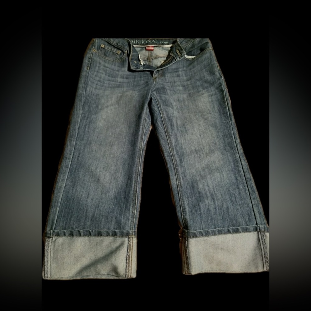 Merona Denim Capri Size 12 Regular